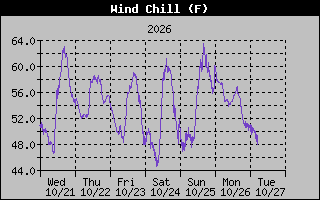 Wind Chill Graph