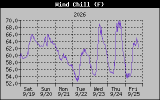 Wind Chill Graph