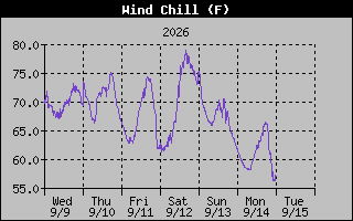 Wind Chill Graph