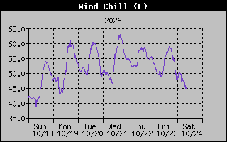 Wind Chill Graph