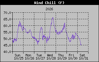 Wind Chill Graph